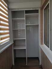 Шкаф на балконе (балконный шкаф)