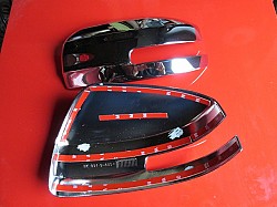 Накладки на боковые зеркала заднего вида хром Nissan Dayz - фото 5
