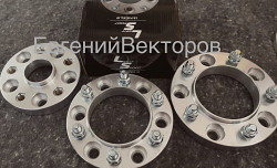 Проставки колесные на BMW X5 e70 f15 - фото 4