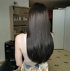 Коррекция наращенных волос - фото 3