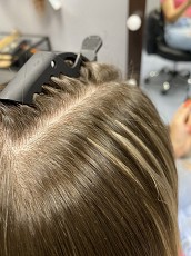 Коррекция наращенных волос - фото 9