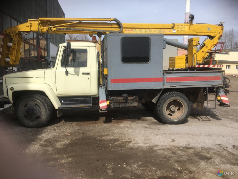 ГАЗ 3307 км1214. Автовышка ГАЗ 3307 км 1214. ГАЗ 3307 на подъемнике. ГАЗ грузовик 3307 автоподъемник.