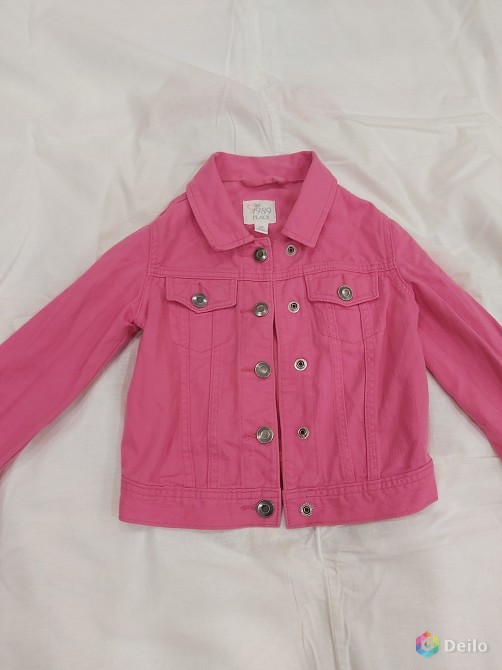 Джинсовая куртка для девочки рост128см бренд Place