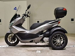 Скутер трайк Honda PCX 150 Trike рама KF18 кофр гв 2014 - фото 3