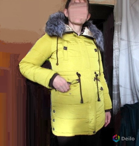 Куртка тёплая на синтепоне р46-48