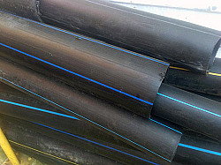 Обрезки водопроводной трубы 110 и 160 мм SDR17 - фото 1