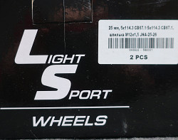 Проставки "LS wheels" на Hyundai KIA - фото 8