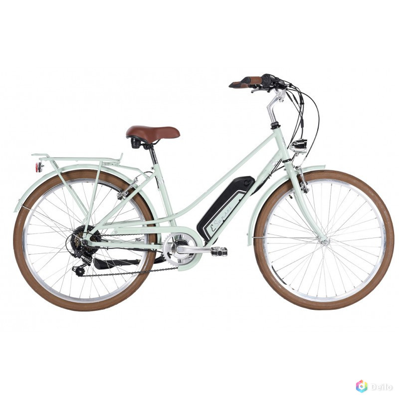 Электрический городской велосипед EXS E-Sunset — 26 ″ — Shim
