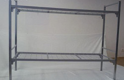Практичные металлические кровати для строительных вагончиков - фото 4