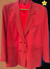 Красный пиджак - фото 1