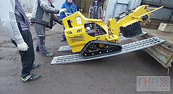 Cходни алюминиевые для заезда трактора, мини-трактора - фото 7