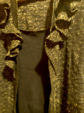 Блуза с люриксом и Жилет размер 50-52 б/у - фото 7