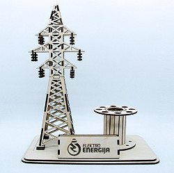 Настольный органайзер "ЛЭП" - сувенир для энергетиков - фото 7