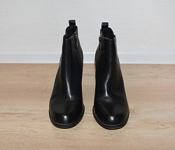 Чёрные ботинки от немецкого бренда «Marco Tozzi» - фото 3