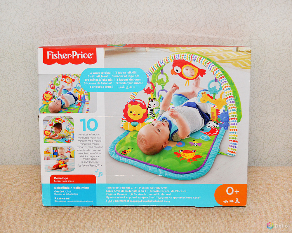 Развивающий-игровой коврик Fisher Price в Санкт-Петербурге