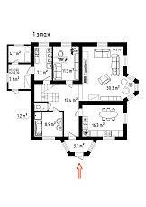 Комфортабельный дом 250 кв.м. в получасе от метро - фото 3