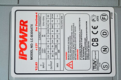 Блок питания IPower LC-B300ATX 300W - фото 5