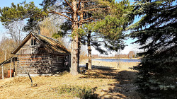 Зимняя дача с баней на берегу живописного озера - фото 5
