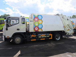 Новый мусоровоз Fulongma 11 м3, 10 шт, гарантия - фото 6