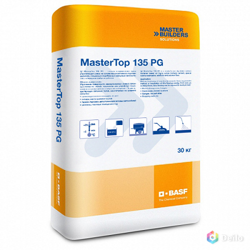 MasterTop 135 PG. Упрочнитель бетонной поверхности