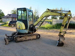 Миниэкскаватор Yanmar 35, 4 тонны, 3 ковша