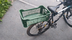 Корзина на задний багажник велосипеда - фото 3