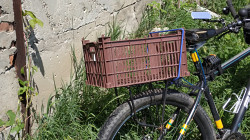 Корзина на задний багажник велосипеда - фото 5