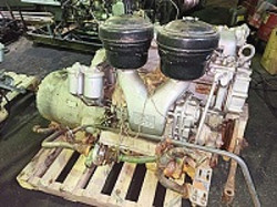 Судовой двигатель ЯАЗ-204 для катера БМК130