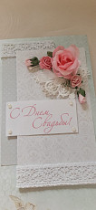 Шикарные свадебные конверты - фото 4
