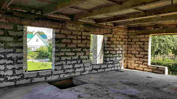 Блочный коттедж без отделки рядом с Псковским озером - фото 6
