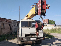 Автокран Галичанин 25 т / Камаз, 2002 г, 9000 м/ч - фото 6