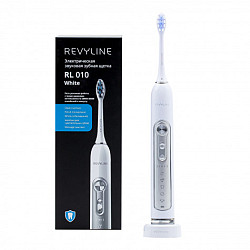 Электрическая зубная щетка Revyline RL 010 в белом дизайне - фото 1