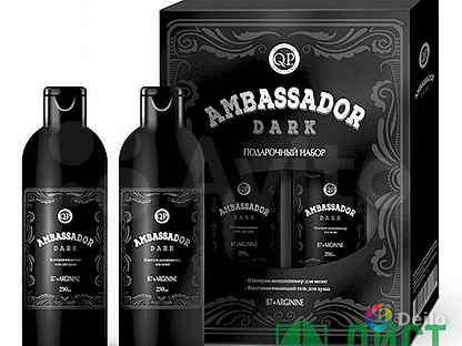Новый мужской подарочный набор Ambasador dark Россия