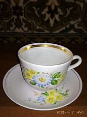 Продам новый чайный сервиз1980г Владивосток фарфоровая фабри - фото 4