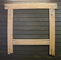 Резной деревянный наличник на окно и дверь - фото 9