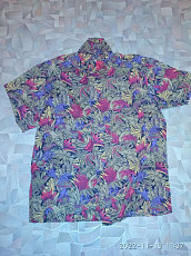 Продам мужские цветные рубашки рукав короткий 48/168 Италия