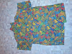 Продам мужские цветные рубашки рукав короткий 48/168 Италия - фото 3