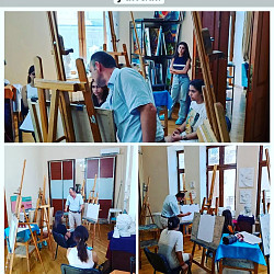Студия живописи в Баку
