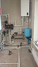Монтаж систем отопления и водоснабжения, котлов и теплых пол