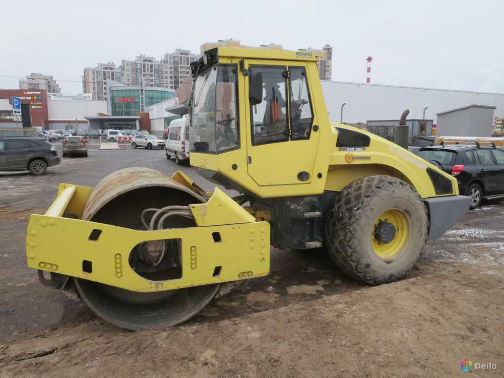 Грунтовый каток Bomag 213, 15 т, полный привод, ТНВД