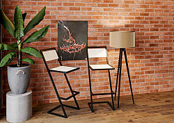 Мебель в стиле LOFT, мебель из металла и дерева - фото 7