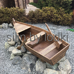Садовый декор - "Лодка" - фото 5