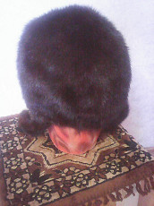 Норковая женская шапка-ушанка - фото 5