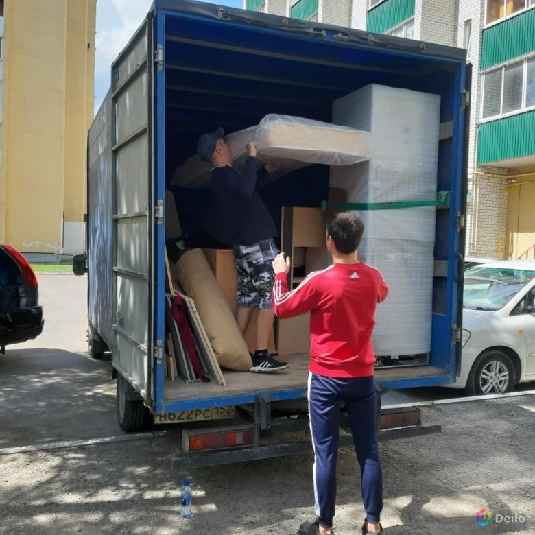 Перевозка мебели с грузчиками в Нижнем Новгороде