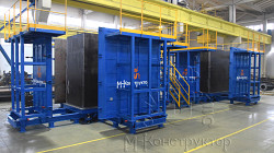 Металлоформы для изготовления панелей лифтовых шахт