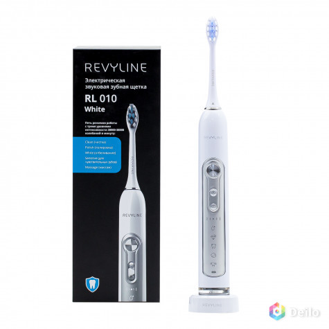 Электрическая щетка для зубов Revyline RL 010 в белом дизайн