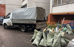 Вывоз мусора газелью в Москве