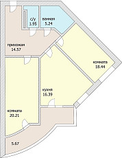 Продам 2-комнатную квартиру в доме бизнес класса Центр - фото 3