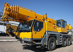 Аренда автокрана 55 тонн LIEBHERR LTM 1055