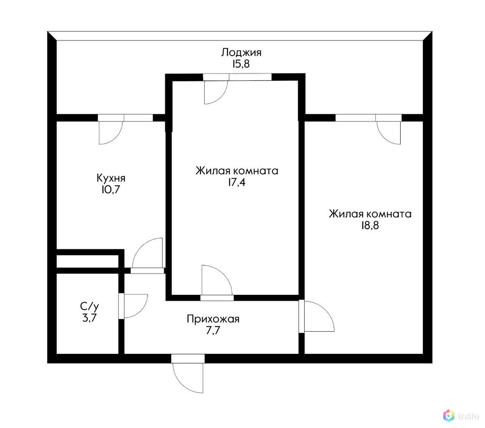 Продается квартира в ЖК Маршал